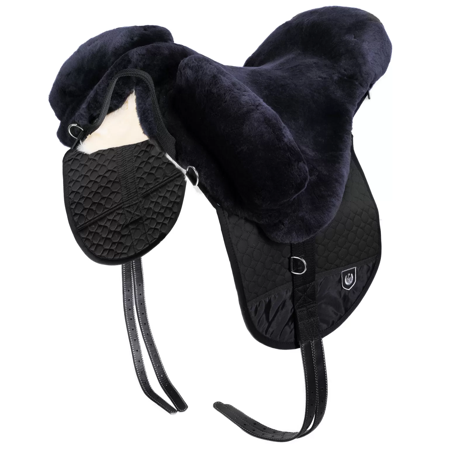 Outlet Bareback Riding Premium Plus LammfellSättel, Shetland Sättel