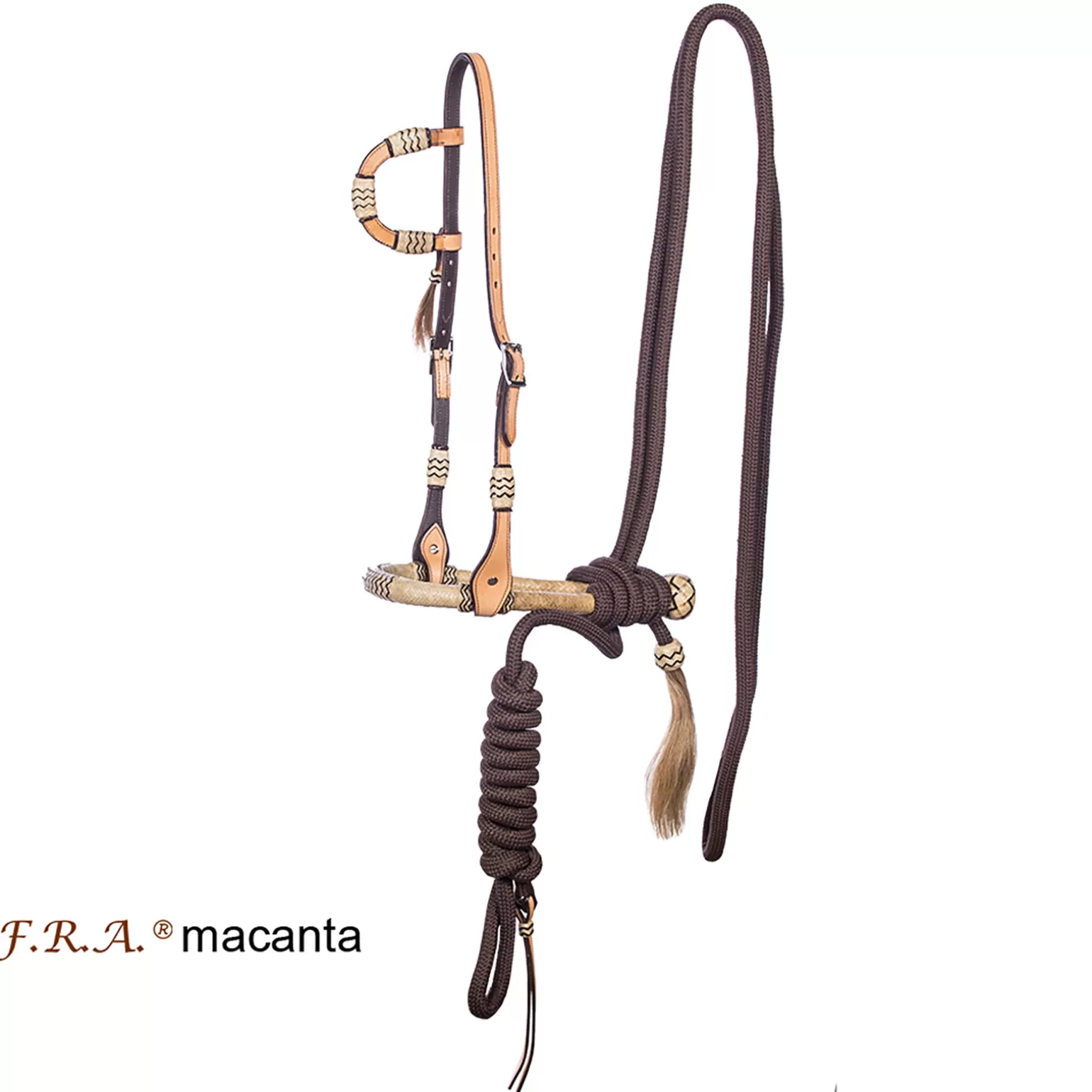 Fashion F.R.A. Macanta Complete Bosal Bridle (System 2) Trensen & Reithalfter