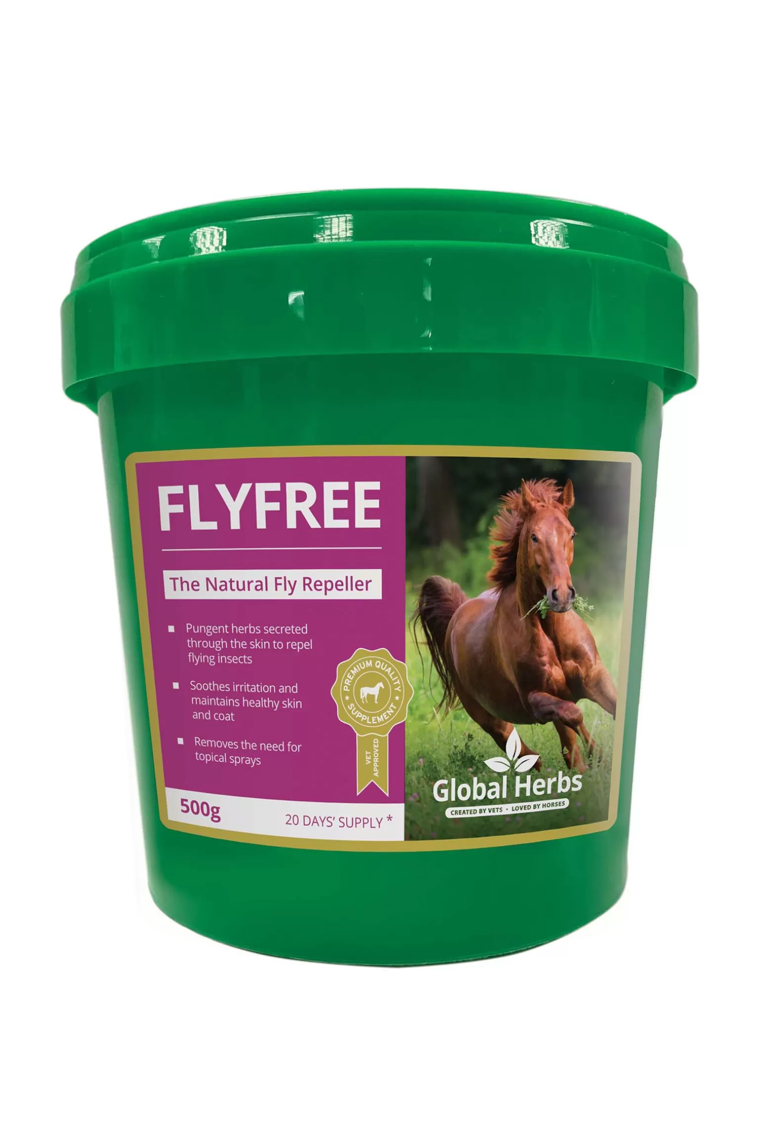 New Global Herbs Fly Free 500G Zusatzfutter