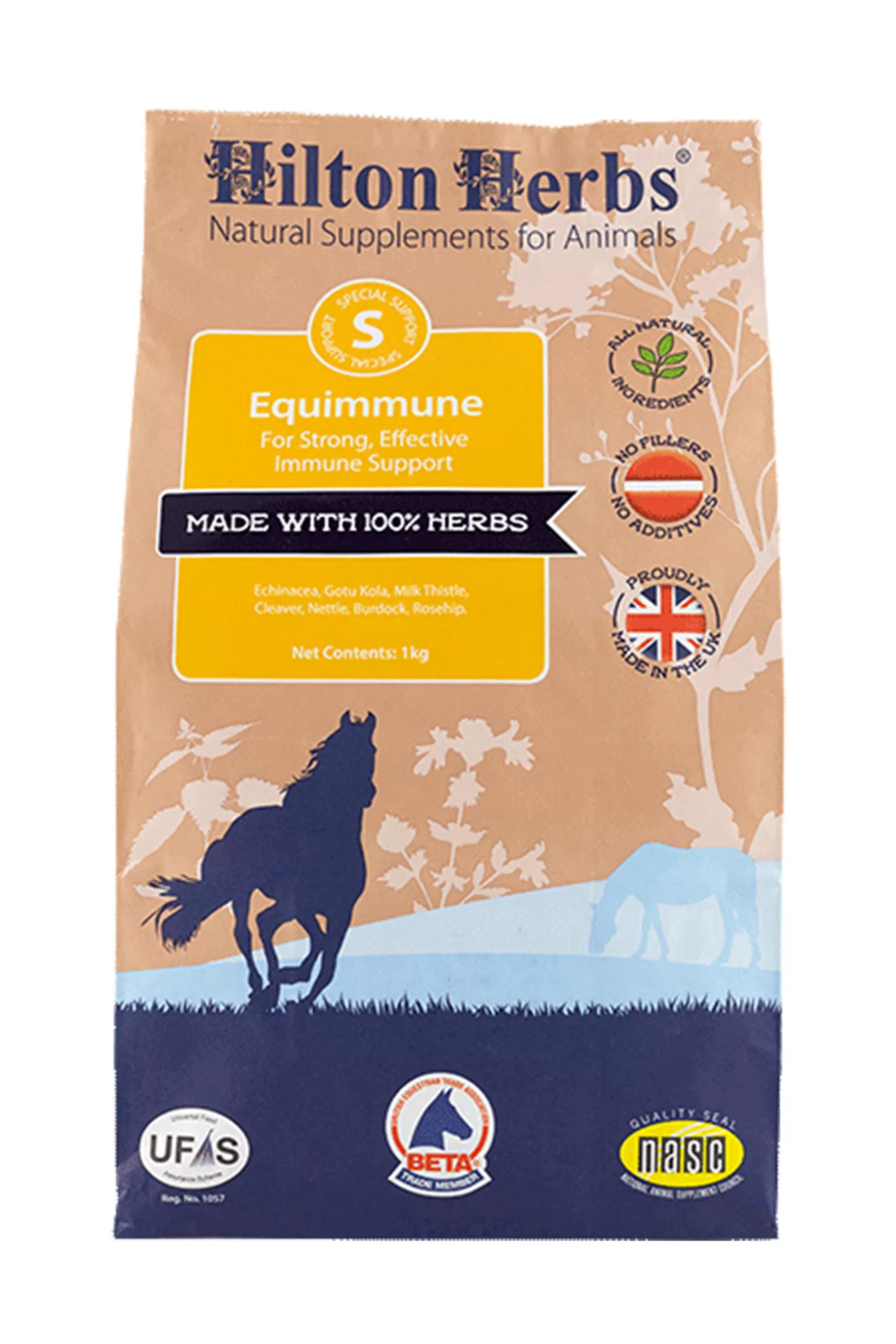 Best Hilton Herbs Equimmune 1 Kg Zusatzfutter