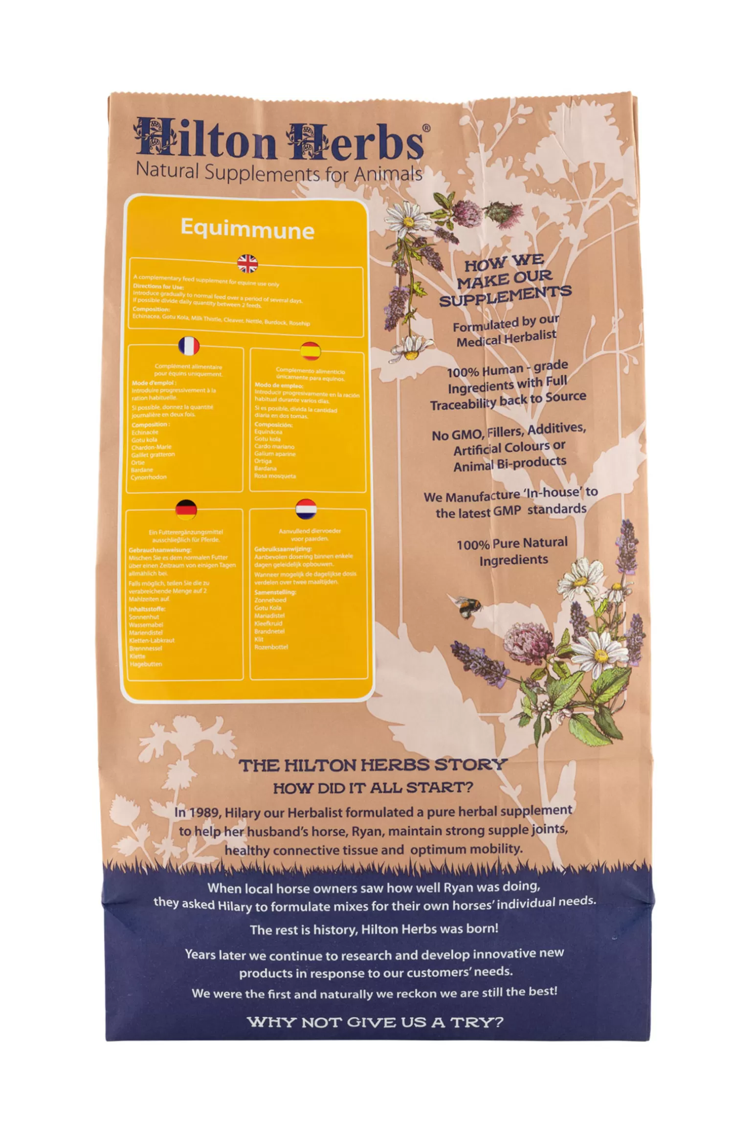 Best Hilton Herbs Equimmune 1 Kg Zusatzfutter