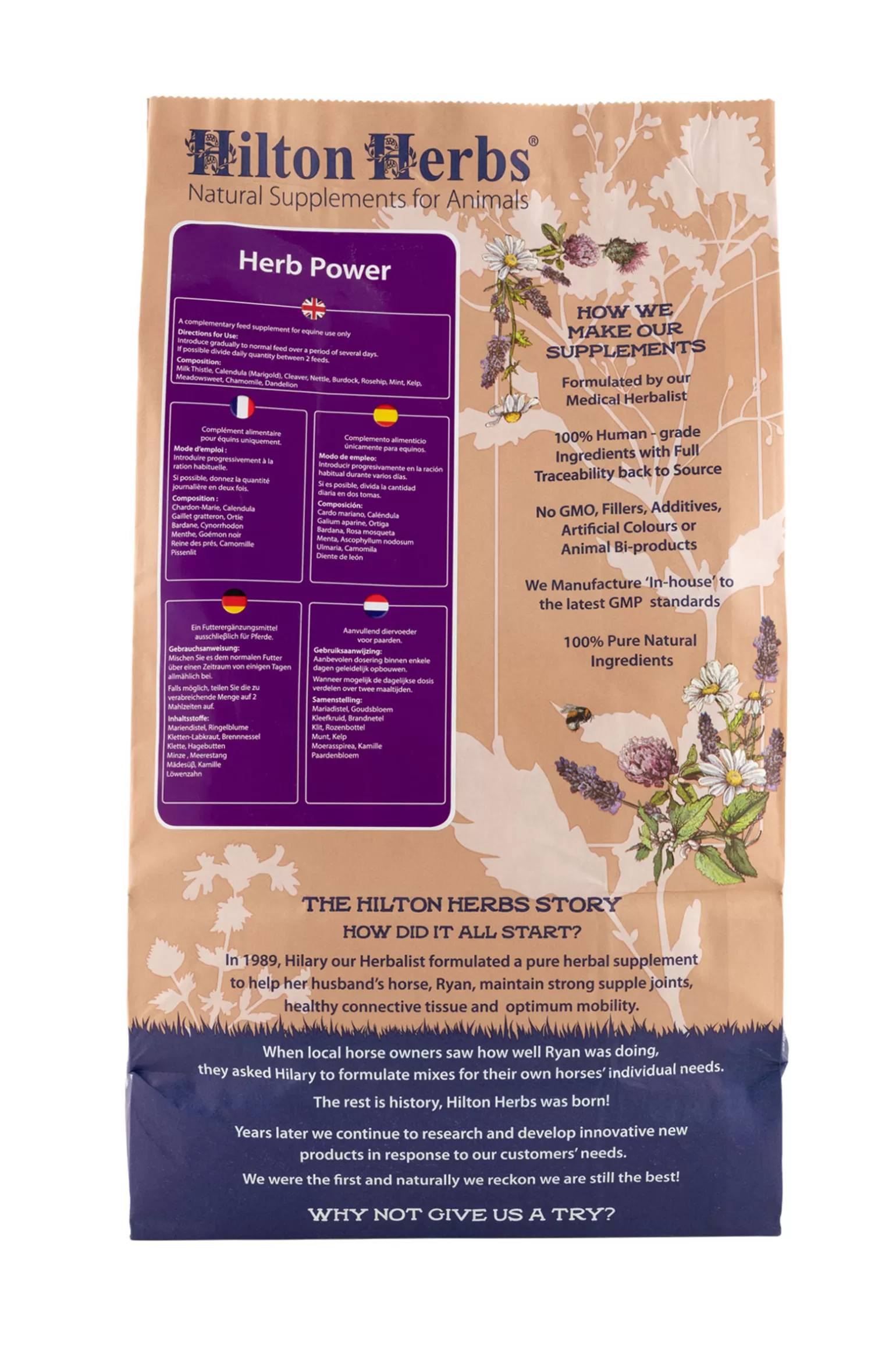 Online Hilton Herbs Herb Power, 1 Kg Zusatzfutter