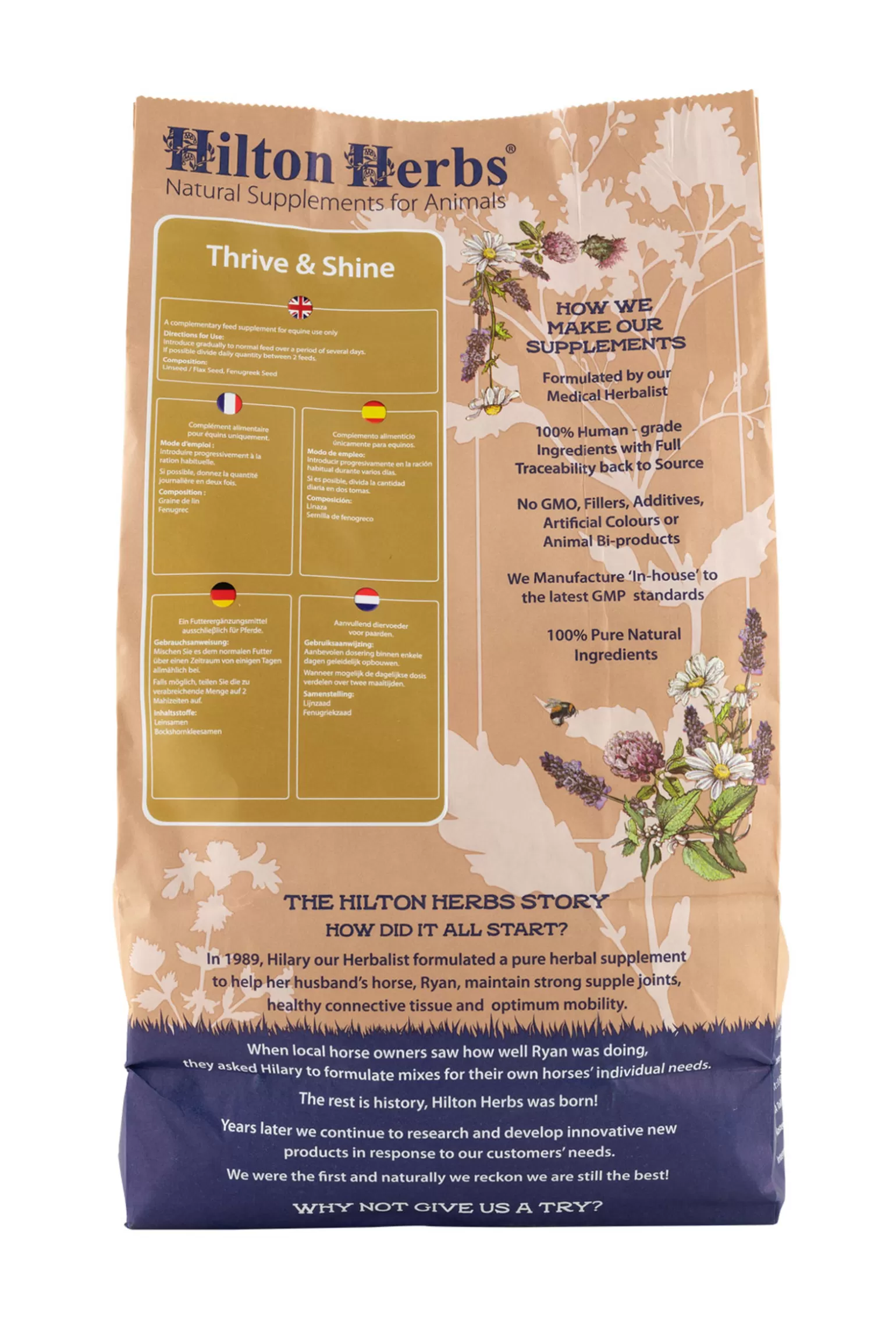 Flash Sale Thrive & Shine 3Kg Dose Zusatzfutter