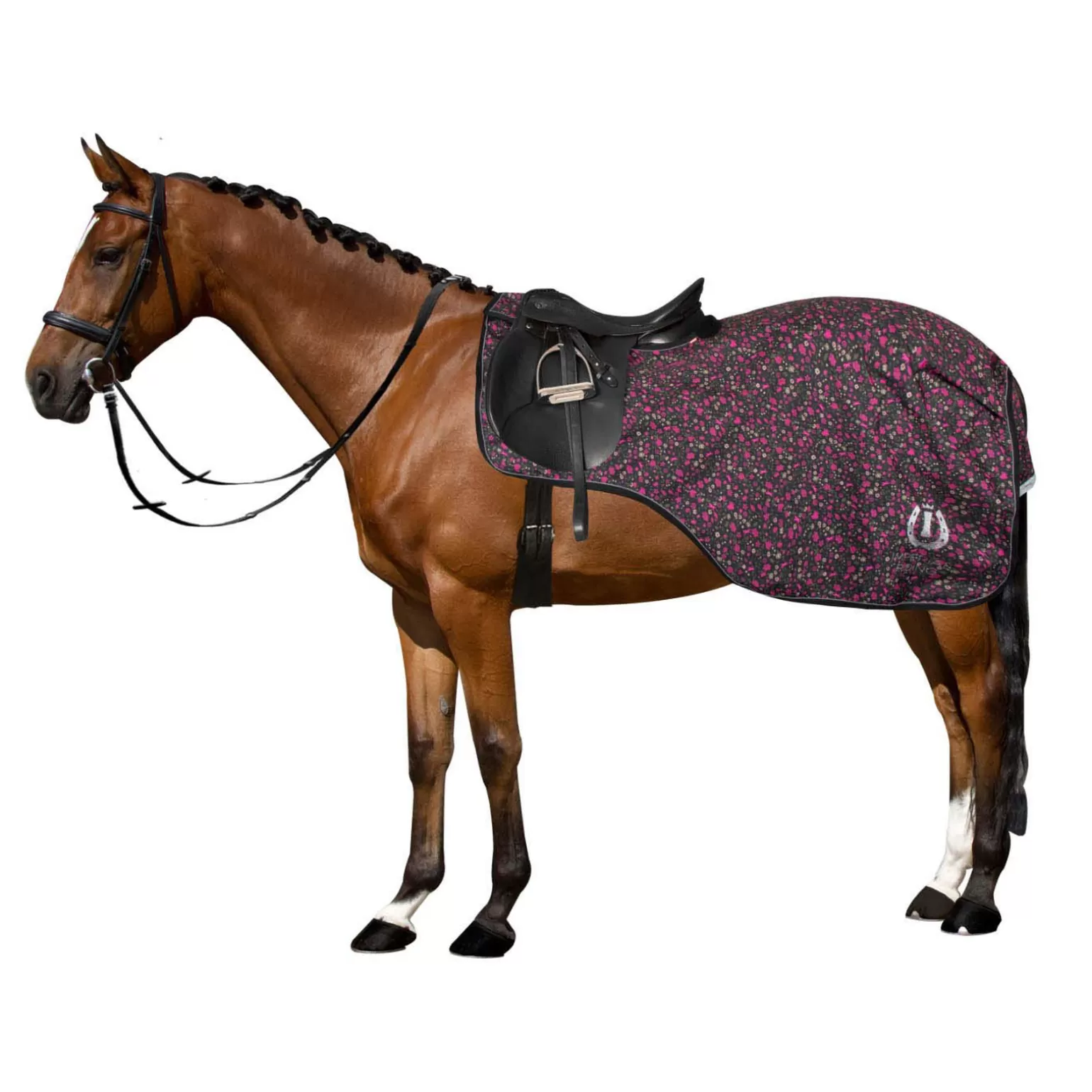 imperialriding Ausreitdecken & Nierendecken*Imperial Riding Irh Flower Power Super-Dry Ausreitdecke