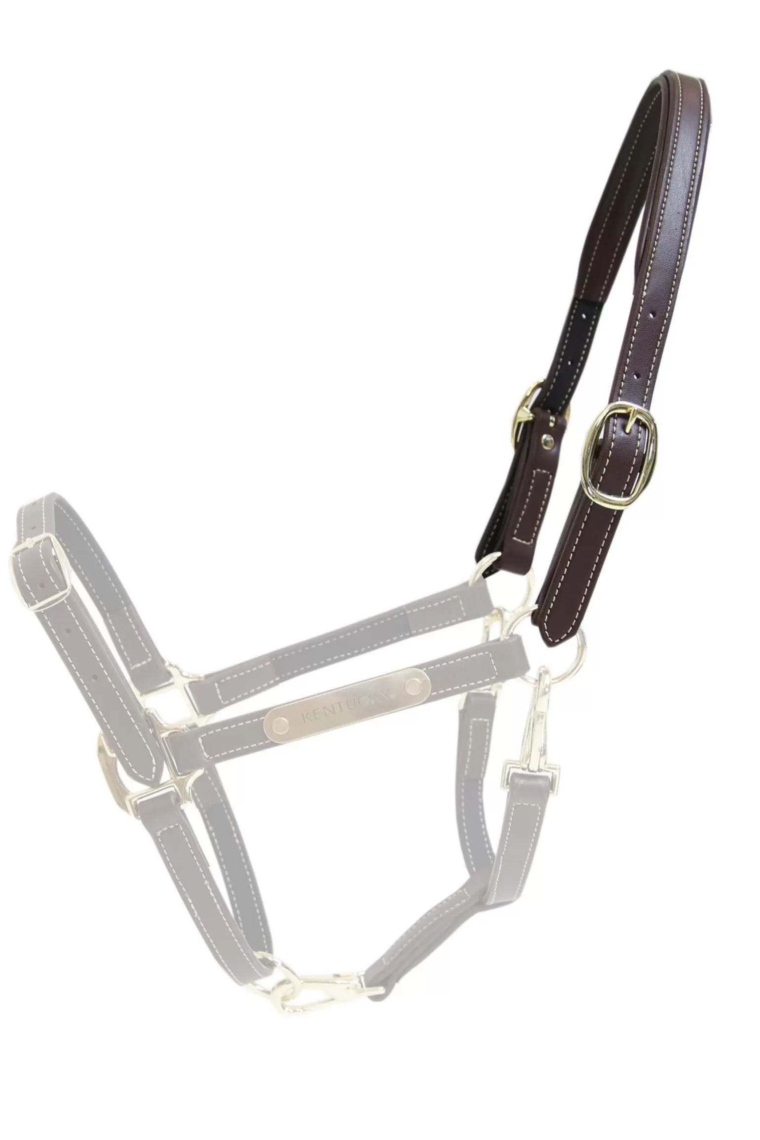 Online Horsewear Flexible Lederhalfter Genickstuck Lederhalfter