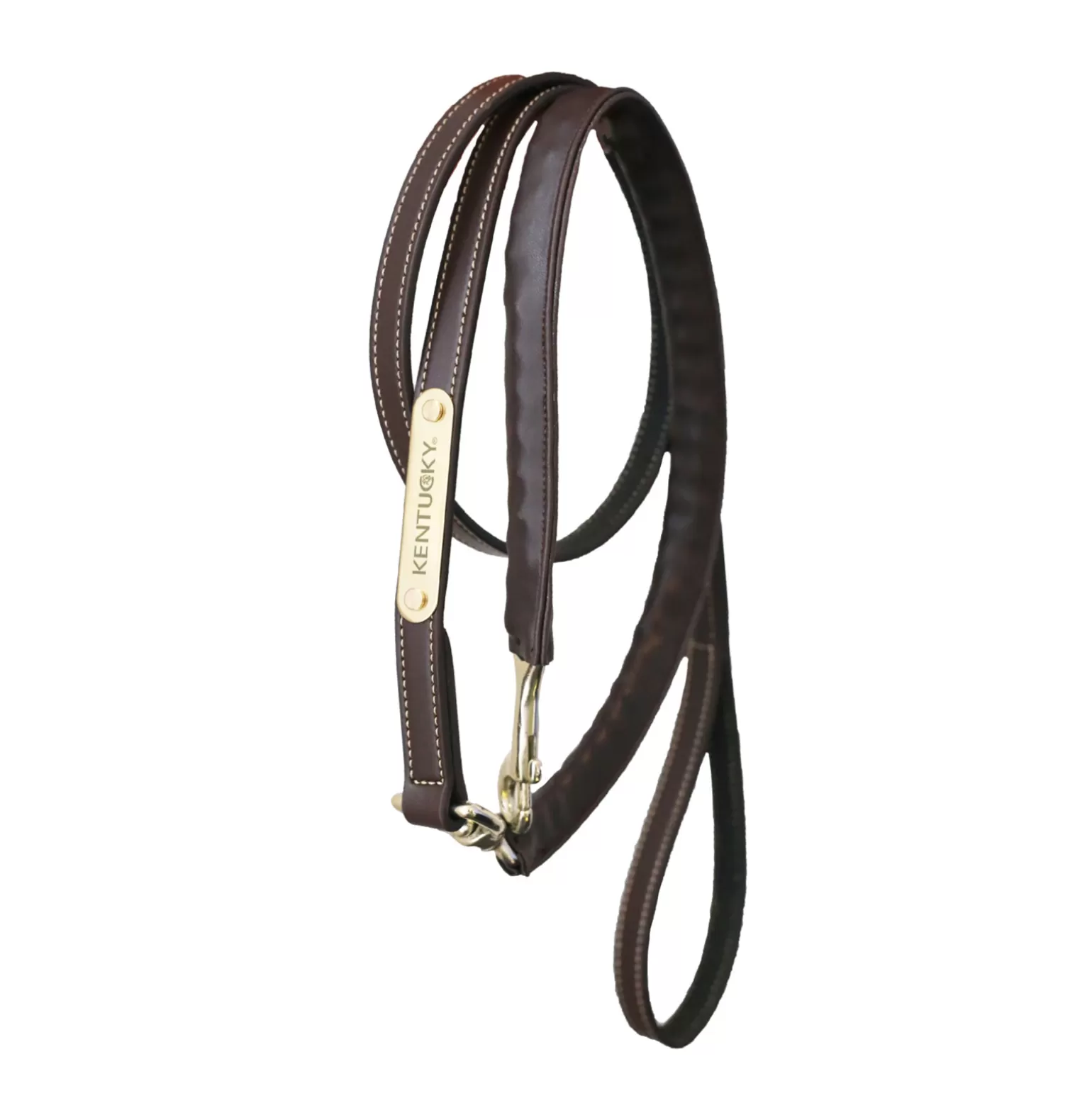 Best Sale Horsewear Fuhrleine "Leather Covered Chain" Führstricke & Panikhaken