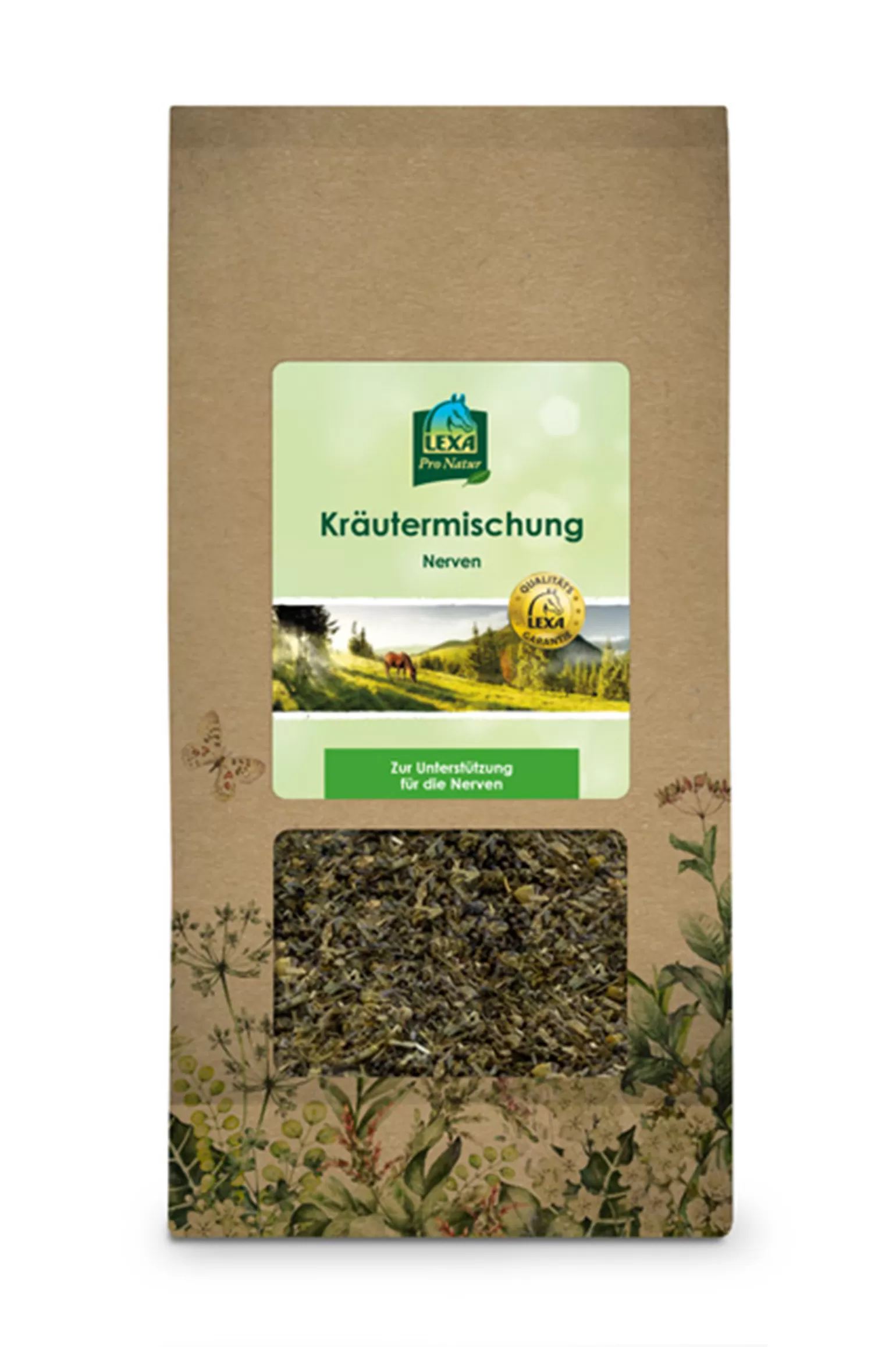 New Krautermischung Nerven, 1Kg Zusatzfutter