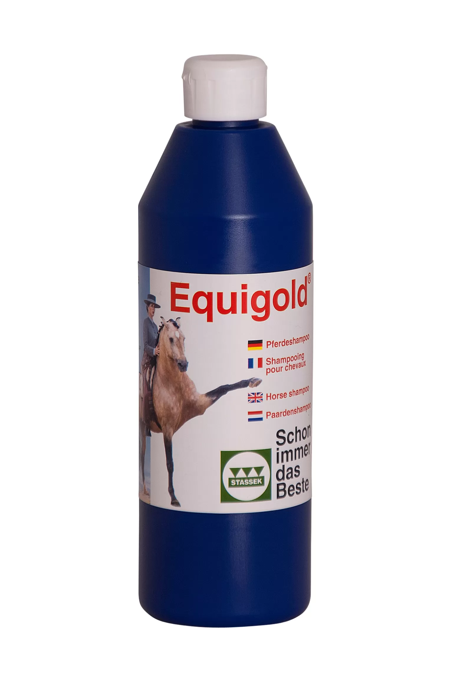 stassek Fellpflege & Hautpflege & Mähnenpflege* Equigold Pferdeshampoo, 500 Ml