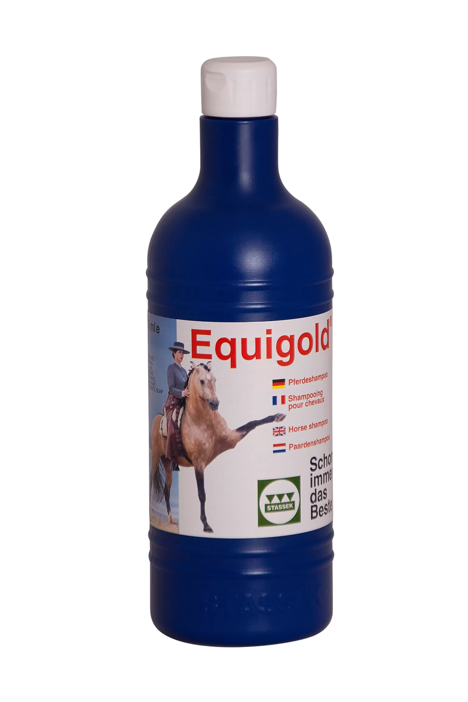 stassek Fellpflege & Hautpflege & Mähnenpflege* Equigold Pferdeshampoo, 750 Ml