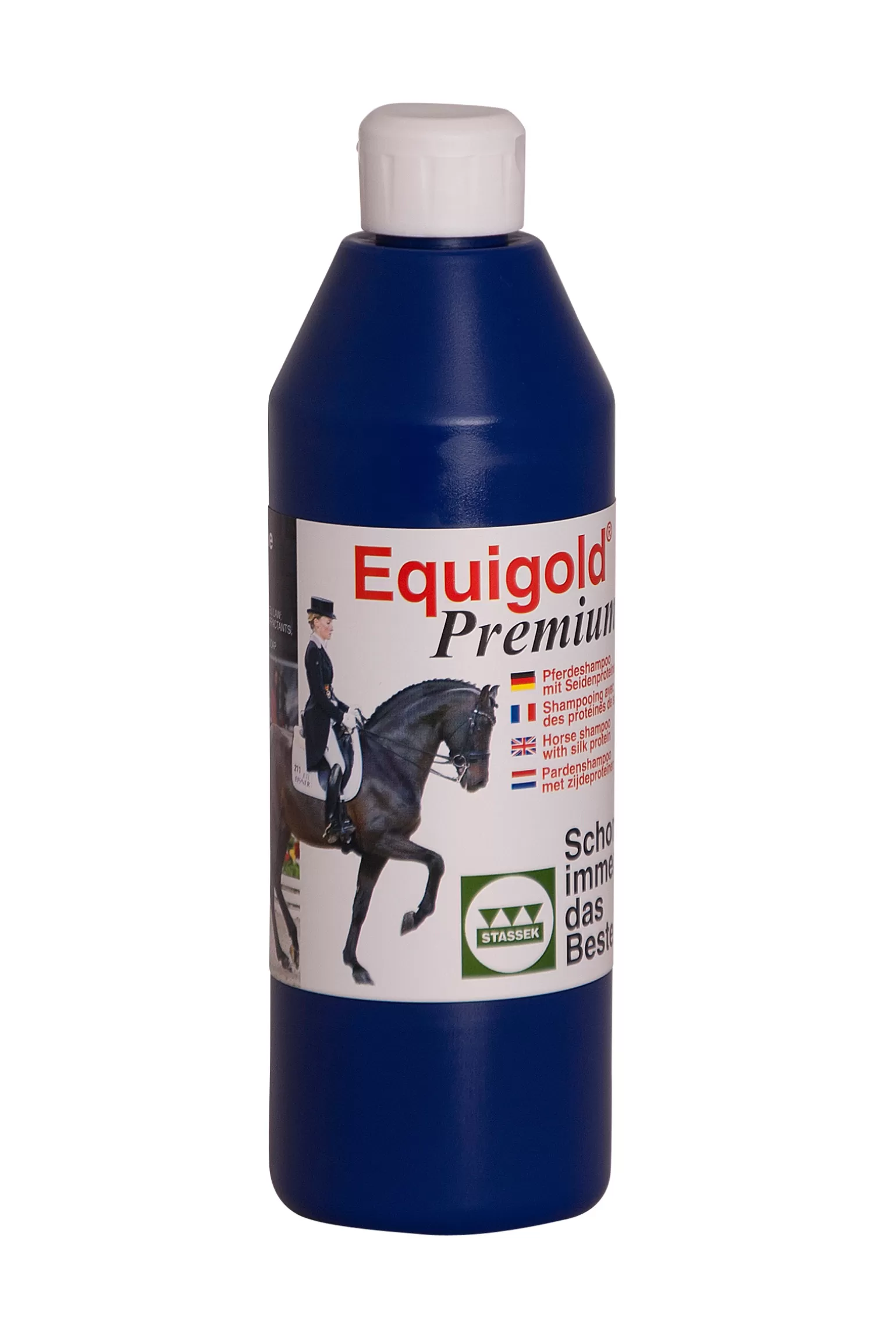 stassek Fellpflege & Hautpflege & Mähnenpflege* Equigold Premium Pferdeshampoo, 500 Ml