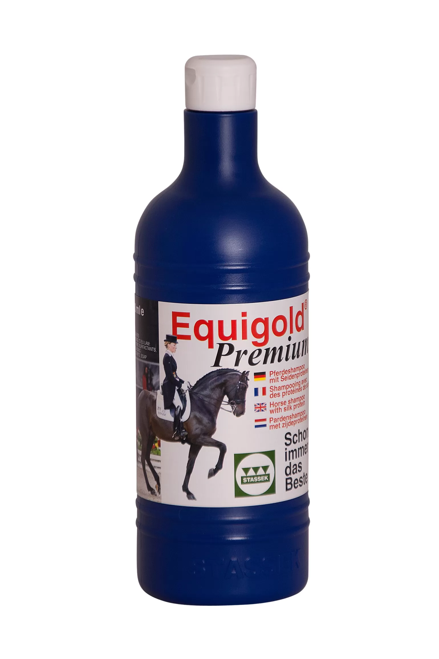 stassek Fellpflege & Hautpflege & Mähnenpflege* Equigold Premium Pferdeshampoo, 750 Ml