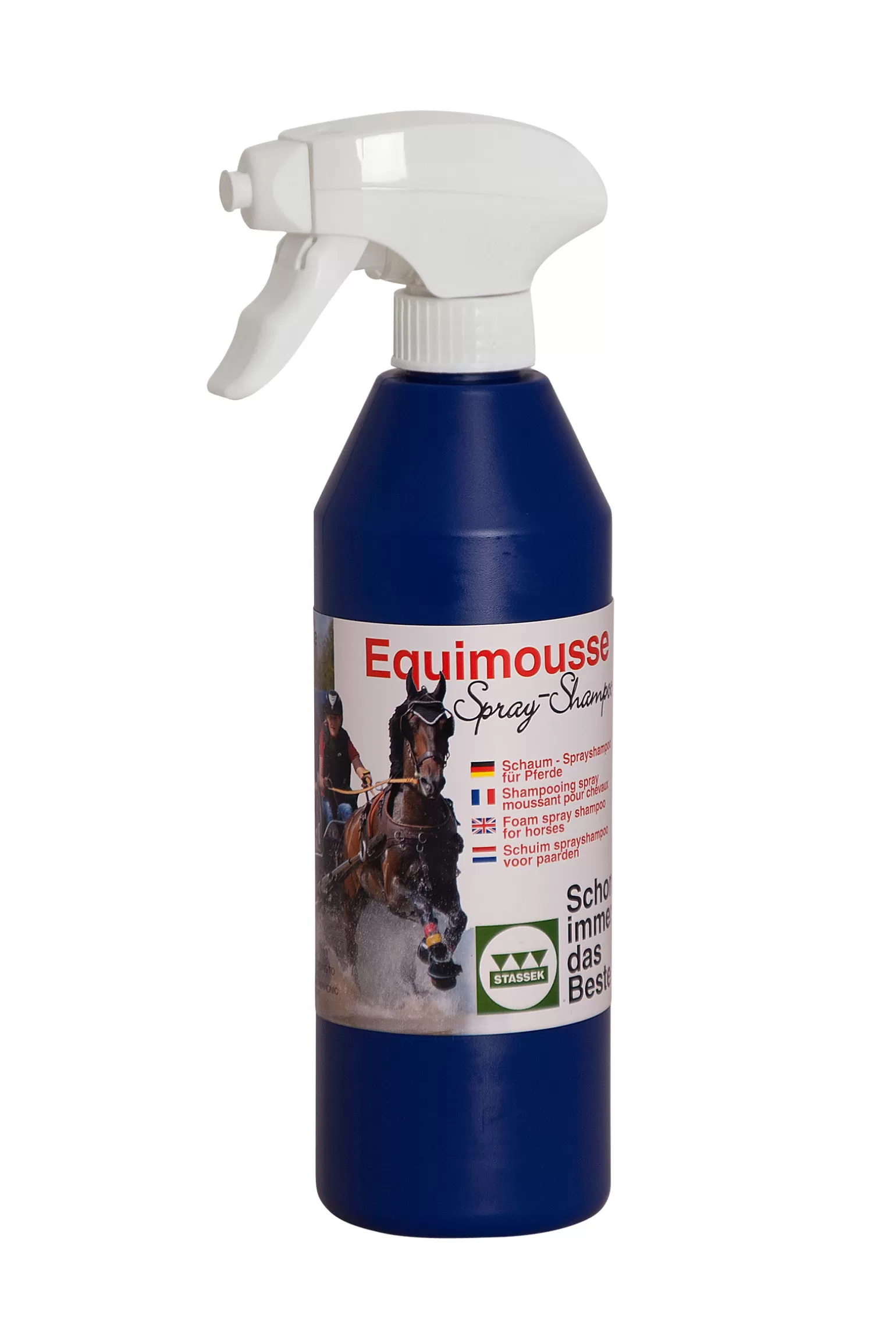 stassek Fellpflege & Hautpflege & Mähnenpflege* Equimousse Schaum Sprayshampoo, 500 Ml