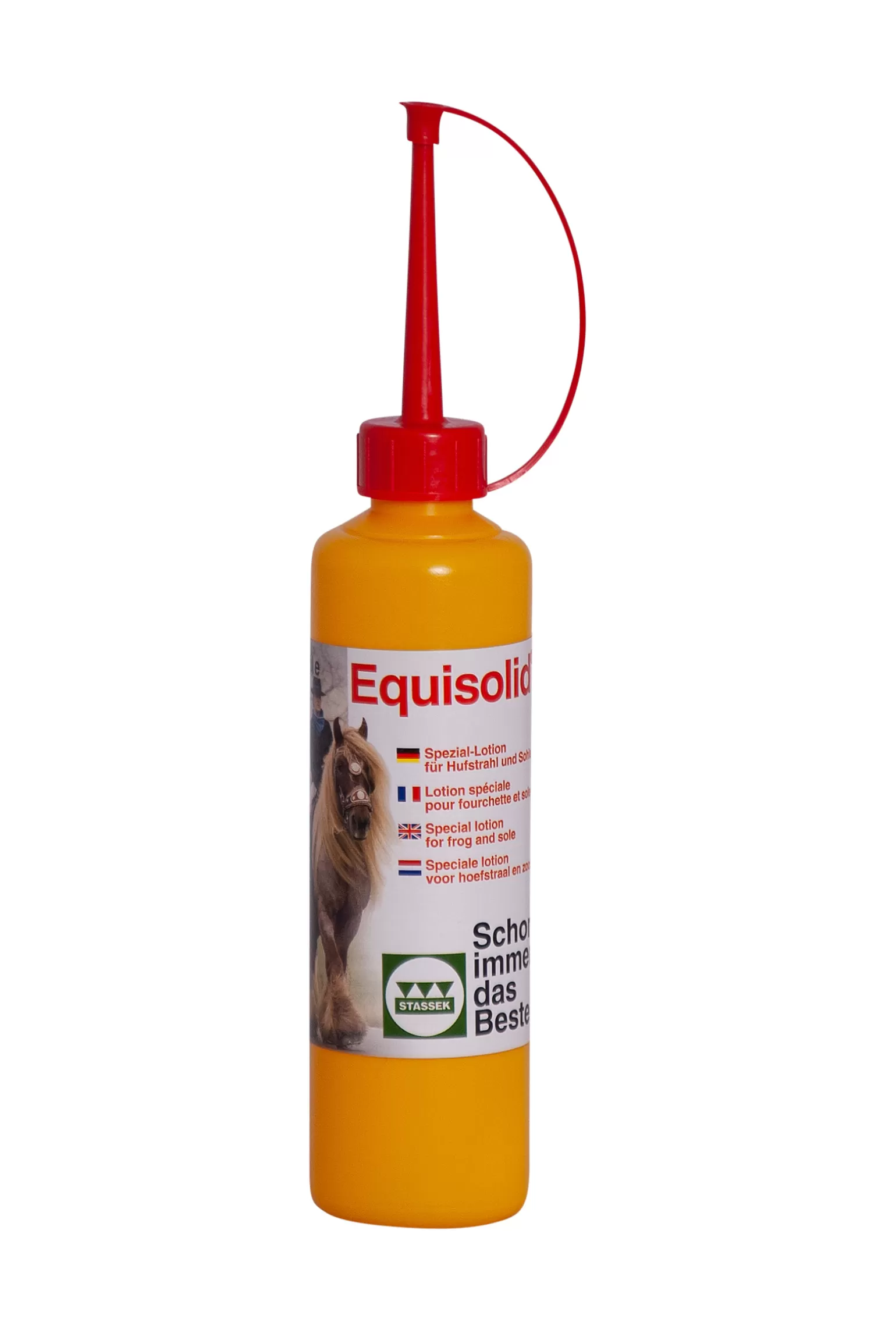 stassek Hufpflege* Equisolid Lotion Für Hufstrahl Und Sohle Mit Dosierspitze, 250 Ml