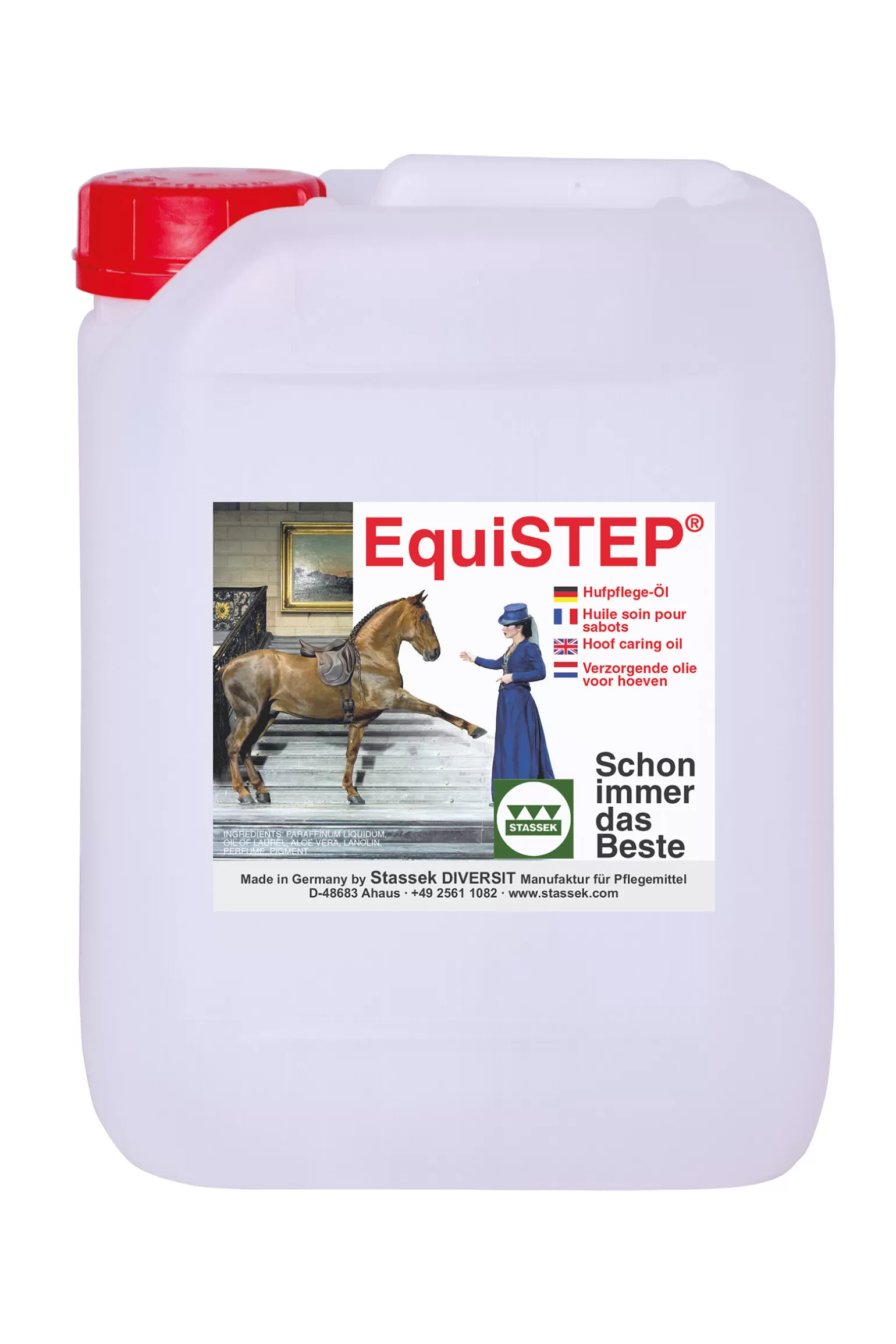 stassek Hufpflege* Equistep Hufol Kanister, 2.5 Liter