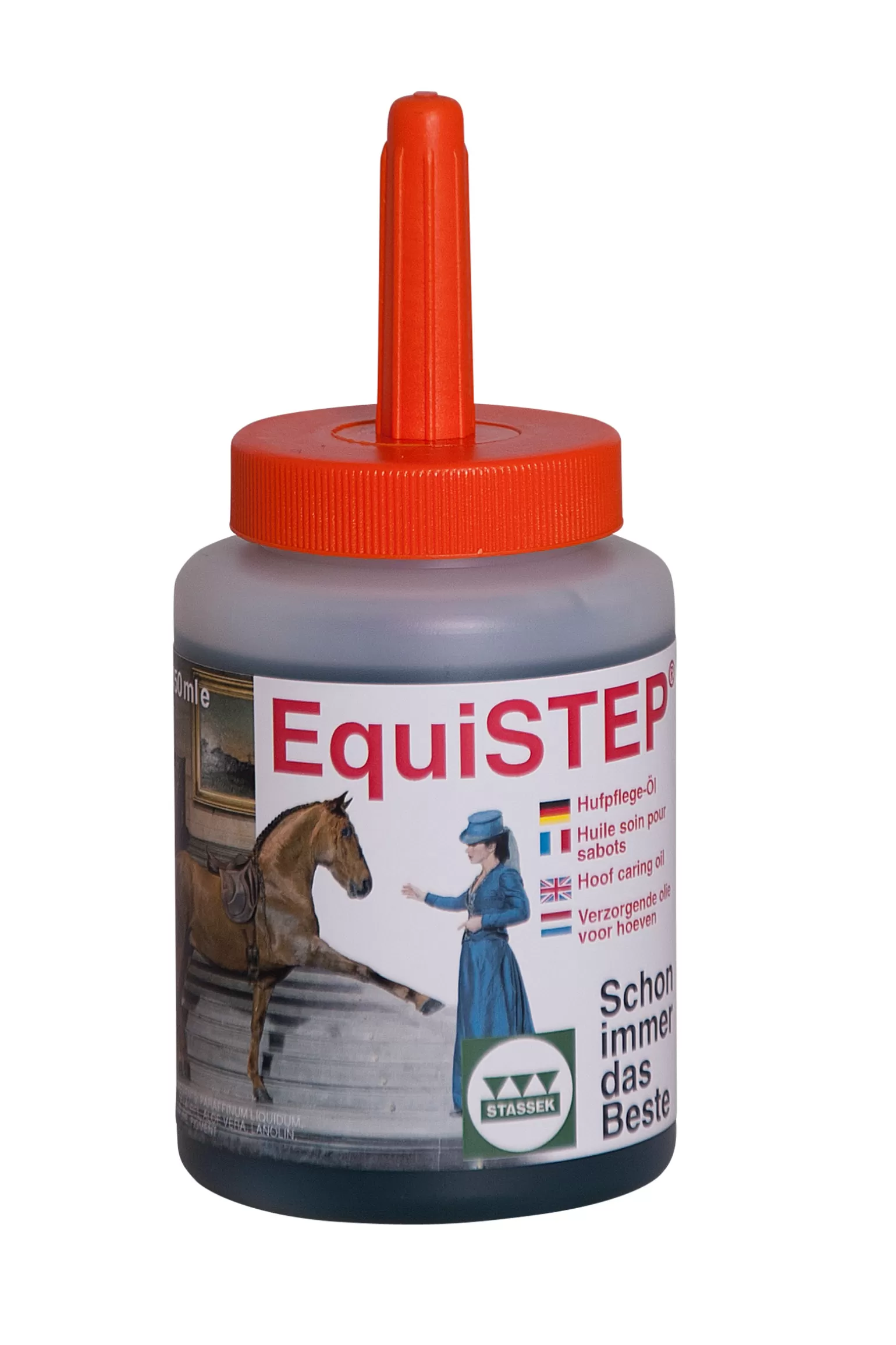 stassek Hufpflege* Equistep Hufol Mit Pinsel, 450 Ml