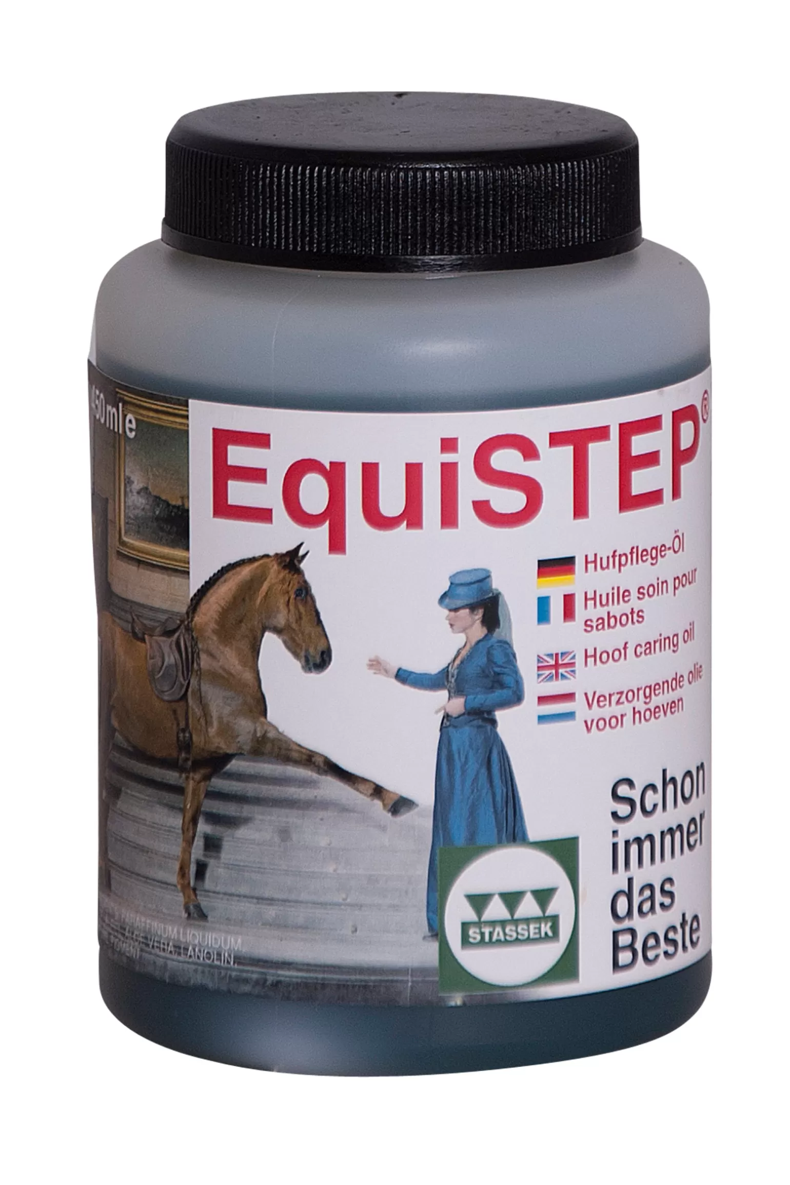 stassek Hufpflege* Equistep Hufol, Nachfull-Flaschen (Ohne Pinsel), 450 Ml