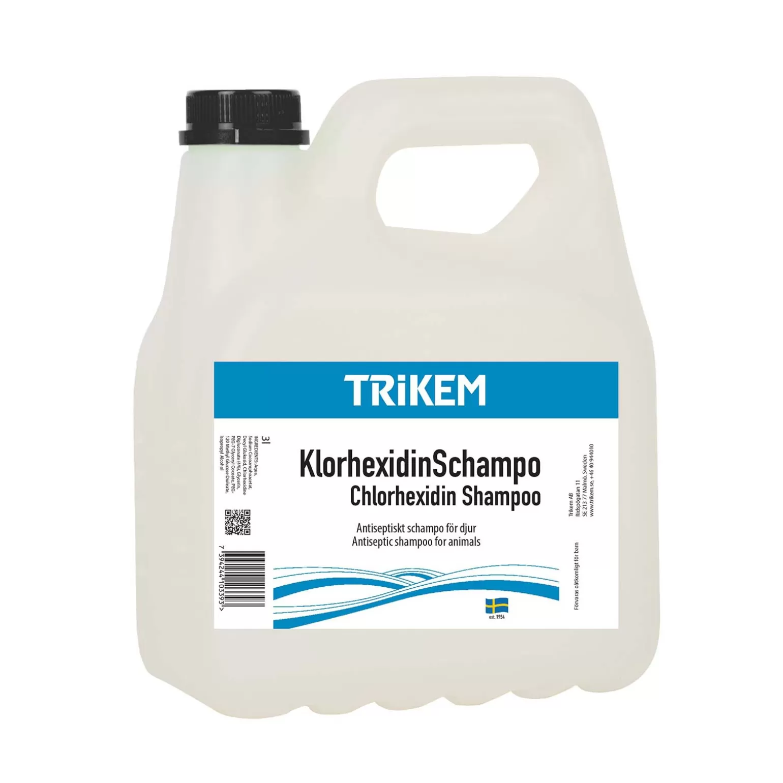 trikemsport Fellpflege & Hautpflege & Mähnenpflege*Trikem Renons Chlorhexidin Shampoo, 3000 Ml