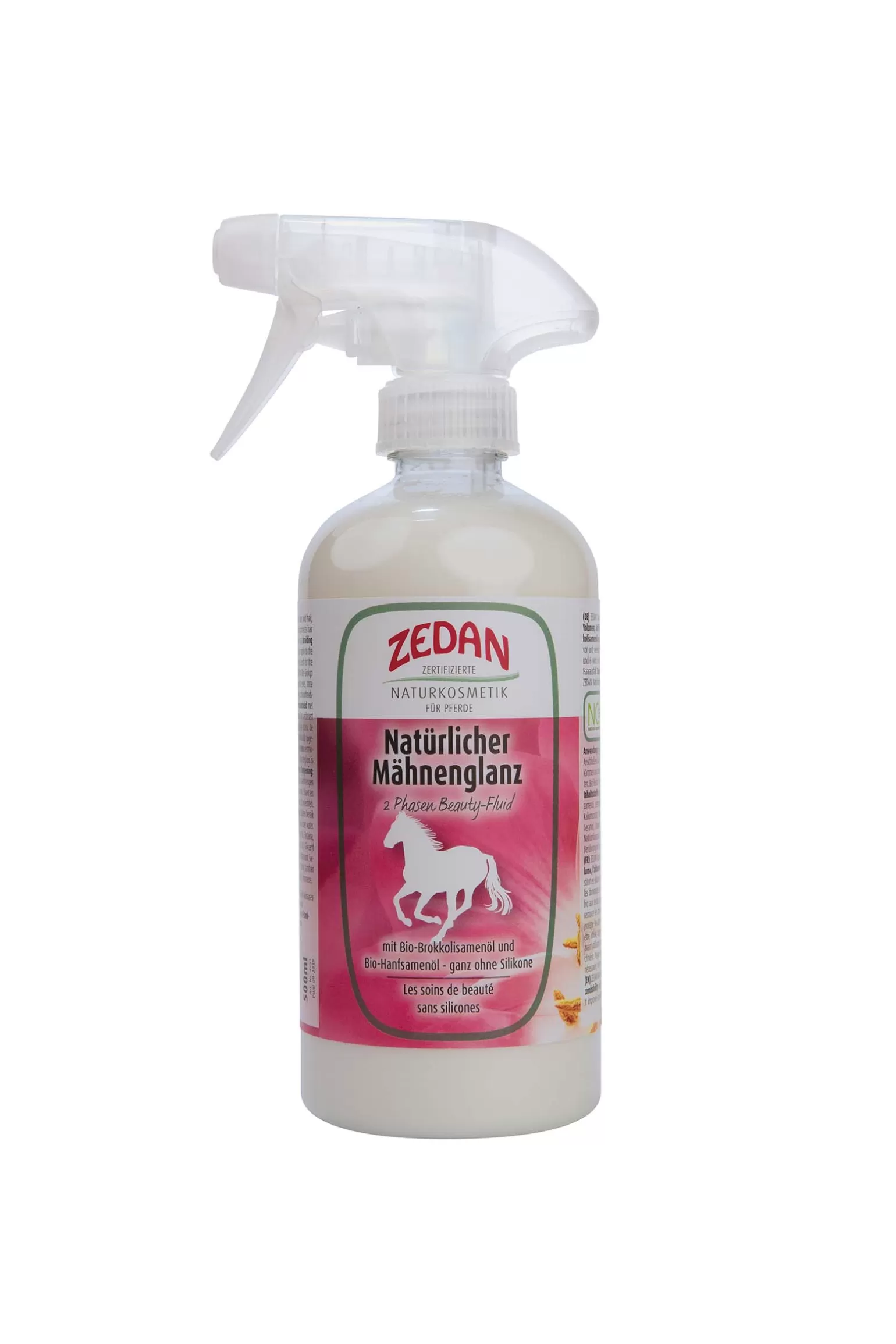 zedan Fellpflege & Hautpflege & Mähnenpflege* Naturlicher Mahnenglanz, 500Ml